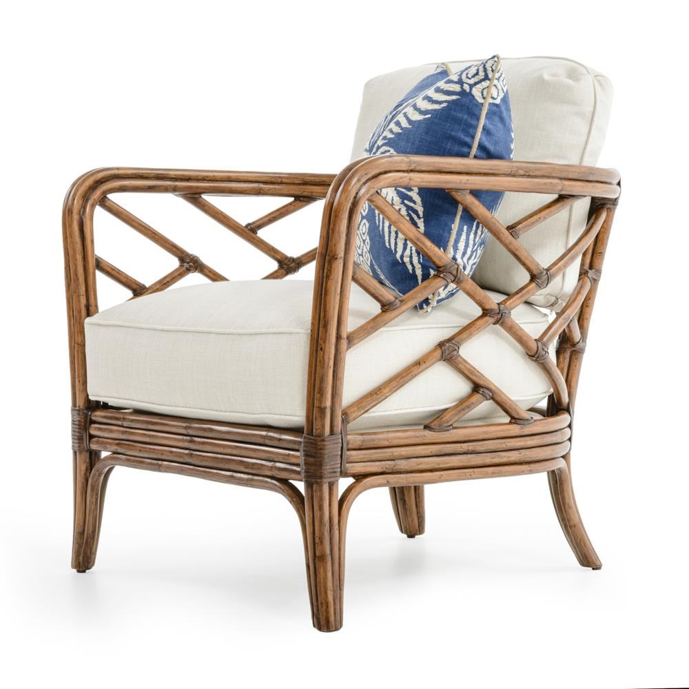 Tommy Bahama Home Island Estate 116499763 Loose Back Lattice Palm Lounge Chair Baer's